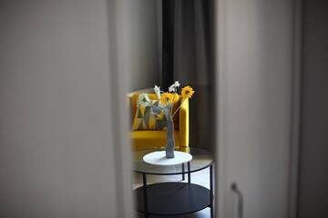 Фото номера Двухместный номер Делюкс с 1 кроватью и балконом Апартаменты Colourful Rooms г. Вроцлав 4