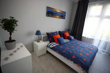 Фото номера Двухместный номер Делюкс с 1 кроватью и балконом Апартаменты Colourful Rooms г. Вроцлав 2