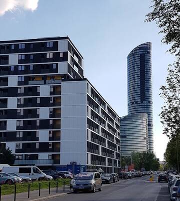 Фото номера Апартаменты с 1 спальней Апартаменты Luna г. Вроцлав 21