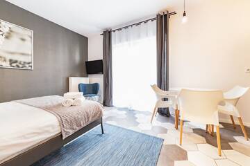 Фото номера Улучшенные апартаменты Апартаменты Odra View Apartments г. Вроцлав 2