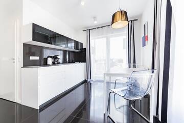 Фото номера Апартаменты с балконом Апартаменты Odra View Apartments г. Вроцлав 5