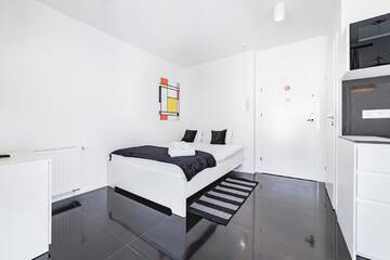 Фото номера Апартаменты с балконом Апартаменты Odra View Apartments г. Вроцлав 6