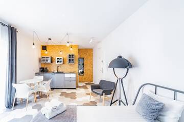 Фото номера Улучшенные апартаменты Апартаменты Odra View Apartments г. Вроцлав 4