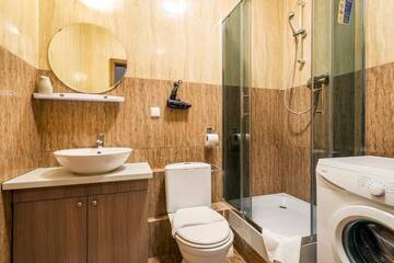 Фото номера Апартаменты с 3 спальнями Апартаменты Galeria Italiana Apartments г. Вроцлав 13