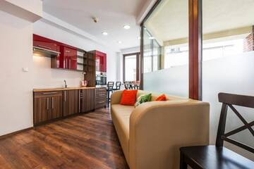 Фото номера Апартаменты повышенной комфортности Апартаменты Galeria Italiana Apartments г. Вроцлав 7