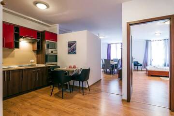 Фото номера Апартаменты повышенной комфортности Апартаменты Galeria Italiana Apartments г. Вроцлав 4