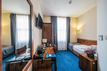 Фото номера Одноместный номер Отель Hotel Piast Wrocław Centrum г. Вроцлав 3