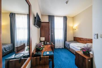 Фото номера Одноместный номер Отель Hotel Piast Wrocław Centrum г. Вроцлав 7