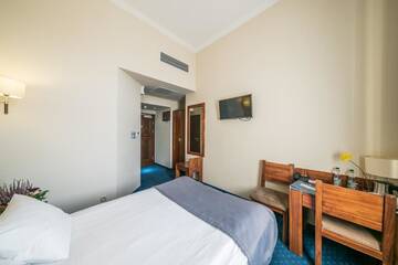 Фото номера Стандартный двухместный номер с 1 кроватью Отель Hotel Piast Wrocław Centrum г. Вроцлав 5