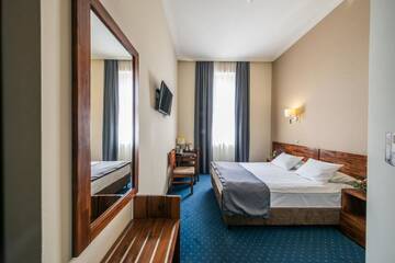 Фото номера Стандартный двухместный номер с 1 кроватью Отель Hotel Piast Wrocław Centrum г. Вроцлав 4