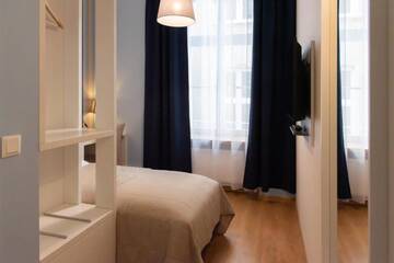 Фото номера Стандартный одноместный номер Отель Hotel Traffic Wrocław г. Вроцлав 5