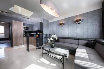 Фото номера Апартаменты с террасой Апарт-отели Aparthotel New Lux г. Вроцлав 36