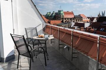 Фото номера Апартаменты с террасой Апарт-отели Aparthotel New Lux г. Вроцлав 12