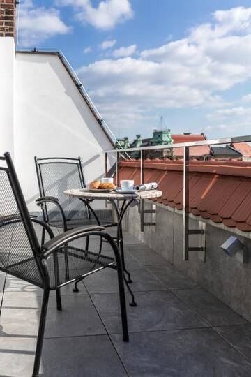 Фото номера Апартаменты с террасой Апарт-отели Aparthotel New Lux г. Вроцлав 13