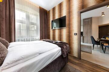 Фото номера Апартаменты Делюкс Апарт-отели Aparthotel New Lux г. Вроцлав 11