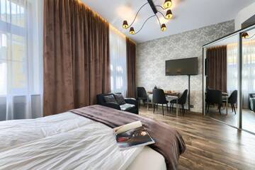Фото номера Апартаменты с душем Апарт-отели Aparthotel New Lux г. Вроцлав 2