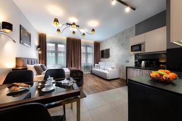 Фото номера Стандартные апартаменты Апарт-отели Aparthotel New Lux г. Вроцлав 2