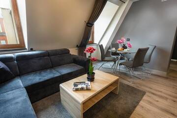 Фото номера Апартаменты с 1 спальней Апарт-отели Aparthotel New Lux г. Вроцлав 10