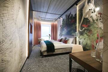 Фото номера Двухместный номер Делюкс с 1 кроватью Отель HOTEL ZOO г. Вроцлав 15
