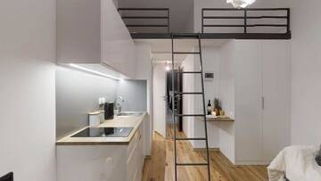 Фото номера Апартаменты с душем Апарт-отели Aparthotel Tectum TectumApartments г. Вроцлав 92