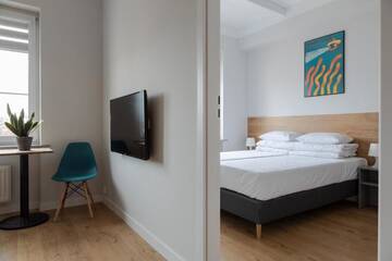 Фото номера Семейный номер Делюкс Хостелы MoHo XL Hostel г. Вроцлав 3