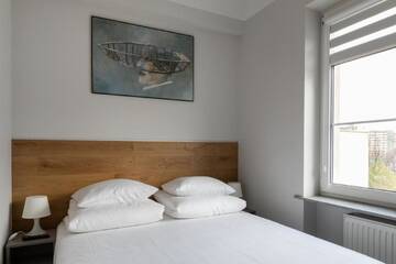 Фото номера Улучшенный двухместный номер с 1 кроватью Хостелы MoHo XL Hostel г. Вроцлав 4