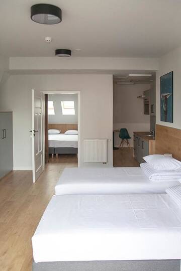 Фото номера Апартаменты Хостелы MoHo XL Hostel г. Вроцлав 9