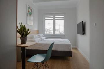 Фото номера Улучшенный двухместный номер с 1 кроватью Хостелы MoHo XL Hostel г. Вроцлав 3