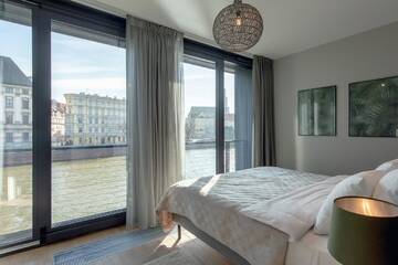 Фото номера Апартаменты Делюкс с 1 спальней Апарт-отели EXCLUSIVE Aparthotel MARINA г. Вроцлав 5