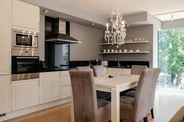 Фото номера Premier Two-Bedroom Apartment with River View Апарт-отели EXCLUSIVE Aparthotel MARINA г. Вроцлав 5