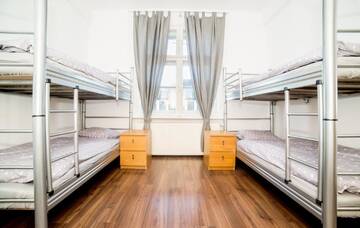 Фото номера Четырехместный номер Хостелы Max Berg Hostel г. Вроцлав 3