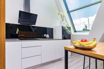Фото номера Апартаменты в пентхаусе Апарт-отели Odrzańska Residence Old Town г. Вроцлав 12