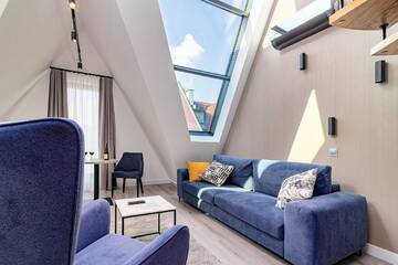 Фото номера Апартаменты в пентхаусе Апарт-отели Odrzańska Residence Old Town г. Вроцлав 21