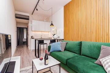 Фото номера Standard Apartment with sofa bed (3 Adults) Апарт-отели Odrzańska Residence Old Town г. Вроцлав 10