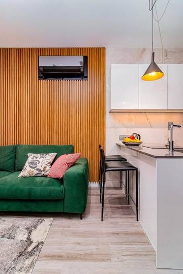 Фото номера Standard Apartment with sofa bed (3 Adults) Апарт-отели Odrzańska Residence Old Town г. Вроцлав 36