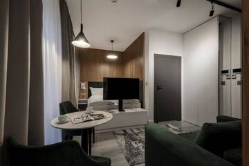Фото номера Standard Apartment with sofa bed (3 Adults) Апарт-отели Odrzańska Residence Old Town г. Вроцлав 41