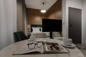 Фото номера Standard Apartment with sofa bed (3 Adults) Апарт-отели Odrzańska Residence Old Town г. Вроцлав 37