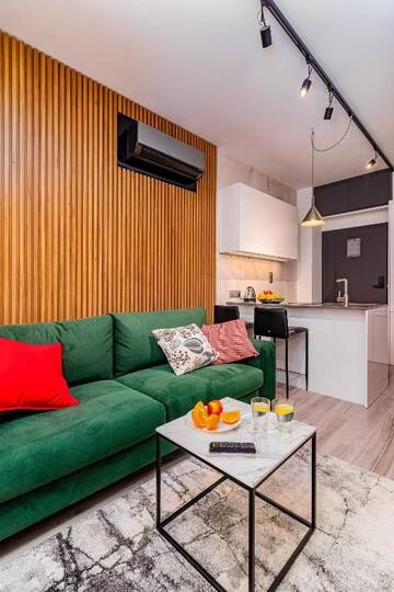 Фото номера Standard Apartment with sofa bed (3 Adults) Апарт-отели Odrzańska Residence Old Town г. Вроцлав 38