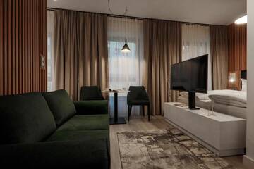Фото номера Standard Apartment with sofa bed (3 Adults) Апарт-отели Odrzańska Residence Old Town г. Вроцлав 42