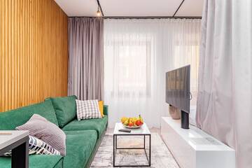 Фото номера Standard Apartment with sofa bed (3 Adults) Апарт-отели Odrzańska Residence Old Town г. Вроцлав 15