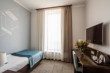 Фото номера Классический одноместный номер Отель Europeum Hotel г. Вроцлав 5