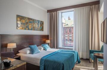 Фото номера Классический двухместный номер с 1 кроватью Отель Europeum Hotel г. Вроцлав 6